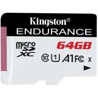 Memory card Kingston 64GB microSDXC class 10 UHS-I U1 A1 High Endurance (SDCE/64GB)