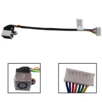 Laptop power connector with cable for Dell PJ541 (7.4mm x 5.0mm + center pin), 8(7)- Universal (A49059)
