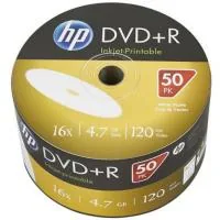 DVD disc HP DVD+R 4.7GB 16X IJ PRINT 50 pcs (69304/DRE00070WIP-3)
