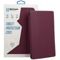 Cover for BeCover Smart Case Samsung Galaxy Tab S7 (SM-T875)/S8 (SM-X700/SM-X706) Red Wine (705224)