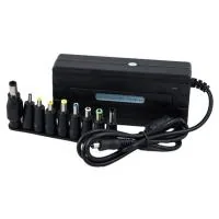 Блок живлення для ноутбука Merlion 90W Universal, ручн. регулювання, 8 Г-обр. роз'ємів (00765)