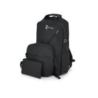 Laptop backpack Voltronic 15.6" YT-B15,6"N-B3 Black, Q80, SET (19720)