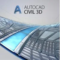 Software for 3D (CAD) Autodesk Civil 3D Commercial Single-user 3-Year Subscription Renewal (237I1-007738-L882)