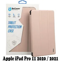 Tablet case BeCover w/Apple Pencil Mount Apple iPad Pro 11 2020/21/22 Pink (707530)