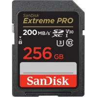 Memory card SanDisk 256GB SD class 10 UHS-I U3 V30 Extreme PRO (SDSDXXD-256G-GN4IN)