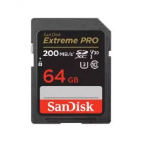 Memory card SanDisk 64GB SD class 10 UHS-I U3 V30 Extreme PRO (SDSDXXU-064G-GN4IN)