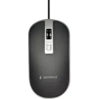 Mouse Gembird MUS-4B-06-BS USB Black-Gray (MUS-4B-06-BS)