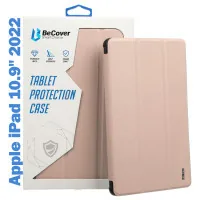 Tablet case BeCover TPU Edge mount Apple Pencil Apple iPad 10.9" 2022/24/11" 2025 Pink (708486)