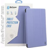 Cover for the tablet BeCover Soft Edge mount Apple Pencil Apple iPad 10.9" 2022/24/11" 2025 Purple (709239)