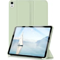 Tablet case BeCover Tri Fold Soft TPU Silicone Apple iPad 10.9" 2022/24/11" 2025 Light Green (708520)
