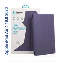 Tablet case BeCover Tri Fold Soft TPU Silicone Apple iPad Air 4 10.9 2020/2021 Purple (706873)