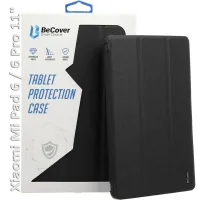 Cover for tablet BeCover TPU Edge stylus mount Xiaomi Mi Pad 6 / 6 Pro 11" Black (709558)