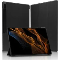 Cover for AirOn Premium Samsung Galaxy Tab S8 Ultra 14.6 2022 tablet + protective film black (4822352781090)