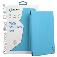 Cover for the tablet BeCover Smart Case Realme Pad X 11" Blue (709604)