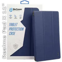 Cover for the BeCover Smart Case Realme Pad X 11" Deep Blue tablet (709605)