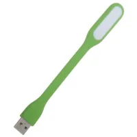Лампа USB Optima LED, гнучка, 2 шт, зелений (UL-001-GR2)