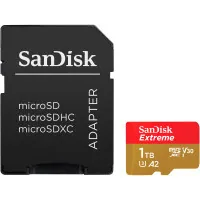 Memory card SanDisk 1TB microSD class 10 UHS-I U3 V30 Extreme (SDSQXAV-1T00-GN6MA)