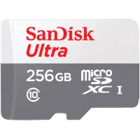 SanDisk 256GB microSDXC class 10 UHS-I Ultra memory card (SDSQUNR-256G-GN3MN)