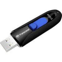 USB flash drive Transcend 512GB JetFlash 790 Black USB 3.1 (TS512GJF790K)