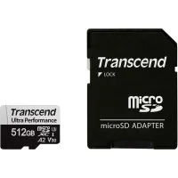 Memory card Transcend 512GB microSDXC class 10 UHS-I U3 A2 (TS512GUSD340S)