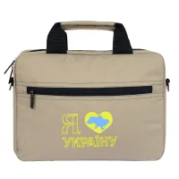 Сумка для ноутбука Porto 12'' PN12 LoveUkraine Beige (PN12LB_LoveUkr)