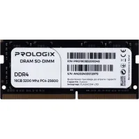 Laptop memory module SoDIMM DDR4 16GB 3200 MHz Prologix (PRO16GB3200D4S)