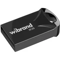 USB flash drive Wibrand 8GB Hawk Black USB 2.0 (WI2.0/HA8M1B)