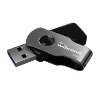 USB flash drive Wibrand 128GB Lizard Black USB 3.2 Gen 1 (USB 3.0) (WI3.2/LI128P9B)