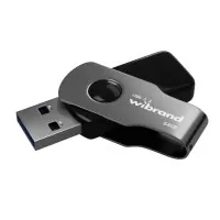 USB flash drive Wibrand 64GB Lizard Black USB 3.2 Gen 1 (USB 3.0) (WI3.2/LI64P9B)
