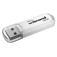 USB flash drive Wibrand 128GB Marten White USB 3.2 Gen 1 (USB 3.0) (WI3.2/MA128P10W)