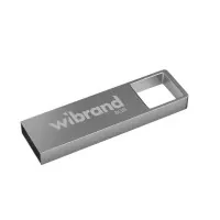 USB flash drive Wibrand 8GB Shark Silver USB 2.0 (WI2.0/SH8U4S)