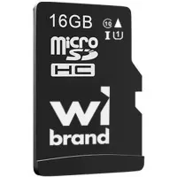 Wibrand 16GB microSD class 10 UHS-I memory card (WICDHU1/16GB)