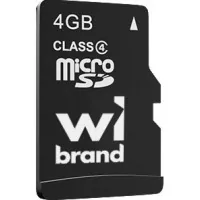Wibrand memory card 4GB mictoSD class 4 (WICDC4/4GB)