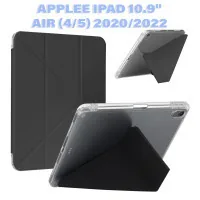 Tablet case BeCover Ultra Slim Origami Transparent Apple Pencil Apple iPad Air (4/5) 2020/2022 10.9" Black (711102)