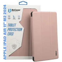 BeCover Smart Case tablet cover for Apple iPad Air 11" M2/M3 (2024/2025) Rose Gold (711388)