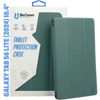BeCover Smart Case Samsung Galaxy Tab S6 Lite (2024) 10.4" P620/P625/P627 Dark Green (710819)