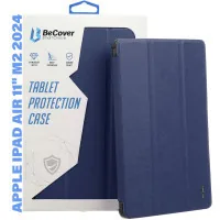 BeCover Tri Fold Hard tablet case for Apple iPad Air 11" M2/M3 (2024/2025) Deep Blue (711413)