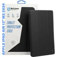 BeCover Tri Fold Hard tablet case for Apple iPad Air 13" M2/M3 (2024/2025) Black (711471)
