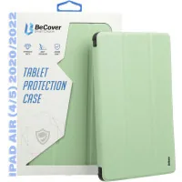 Tablet case BeCover Tri Fold Hard TPU Apple iPad Air (4/5) 2020/2022 10.9" Green (711107)