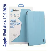 Tablet case BeCover Tri Fold Hard TPU Apple iPad Air 4 10.9 2020/2022 Light Blue (706752) (706752)