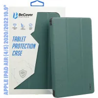 Tablet case BeCover Tri Fold Soft TPU Silicone Apple iPad Air (4/5) 2020/2022 10.9" Dark Green (711130)