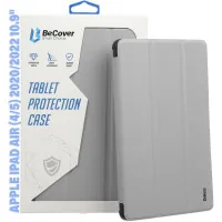 Tablet case BeCover Tri Fold Soft TPU Silicone Apple iPad Air (4/5) 2020/2022 10.9" Gray (711132)