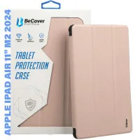 Tablet case BeCover Tri Fold Soft TPU Silicone Apple iPad Air 11" M2/M3 (2024/2025) Pink (711410)