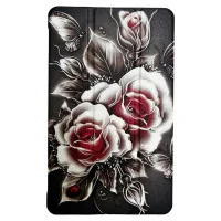 Cover for tablet BeCover Smart Case Samsung Tab S6 Lite (2024) 10.4" P620/P625/P627 Black Rose (711286)