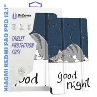 Cover for the tablet BeCover Smart Case Xiaomi Redmi Pad Pro 12.1'' Good Night (711301)