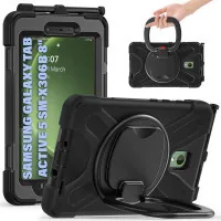 BeCover Heavy Duty Case With Stand Holder Samsung Galaxy Tab Active 5 SM-X306B 8" Black (710950)