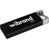 USB flash drive Wibrand 4GB Chameleon Black USB 2.0 (WI2.0/CH4U6B)
