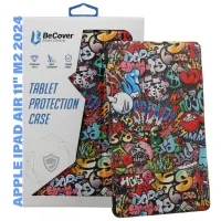 Tablet cover BeCover Smart Case Apple iPad Air 11" M2/M3 (2024/2025) Graffiti (711605)