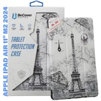BeCover Smart Case Apple iPad Air 11" M2/M3 (2024/2025) Paris (711608)