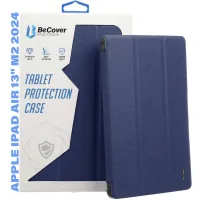 BeCover Smart Case tablet cover for Apple iPad Air 13" M2/M3 (2024/2025) Deep Blue (711612)